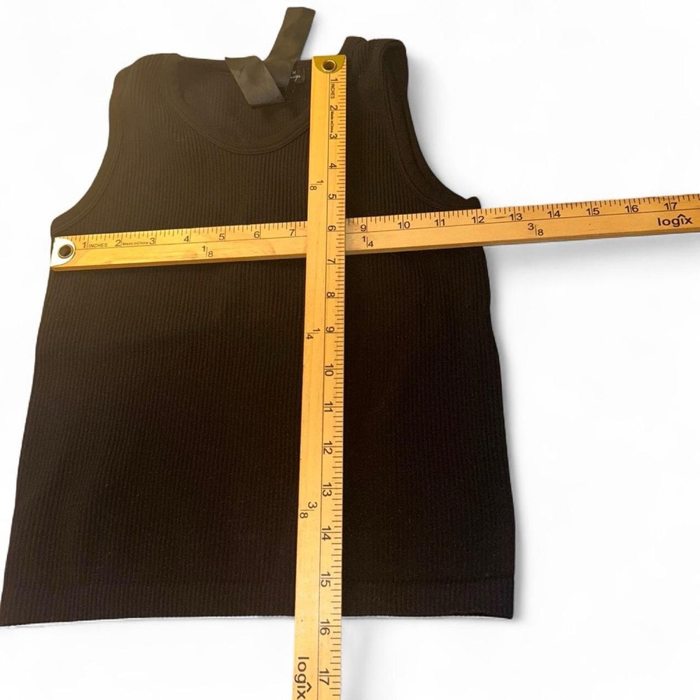 Astr the label Ribbed Black Tank Top Size S/M - Picture 4 of 4